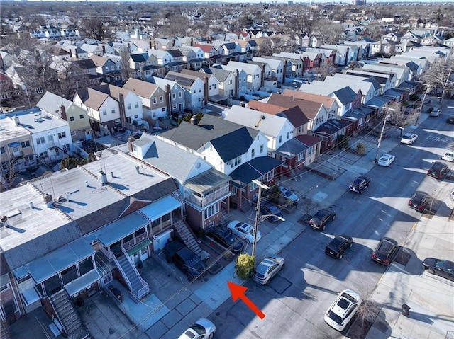 1574 E 66th St, Brooklyn, NY 11234 - aerial perspective of suburban area