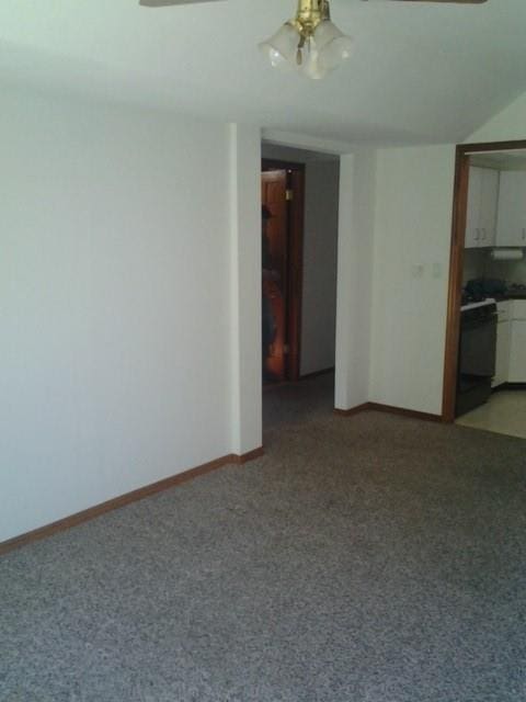 empty room with carpet flooring