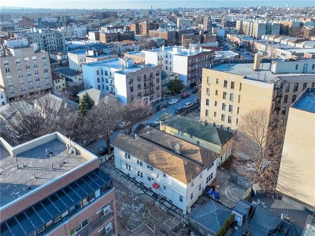 1445 W 5th St, Brooklyn, NY 11204 - birds eye view of property featuring a city view