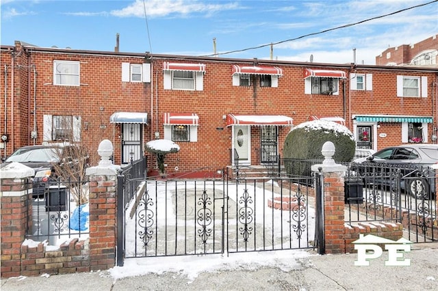 view of townhome / multi-family property