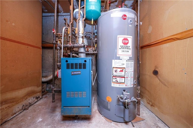 utilities with gas water heater