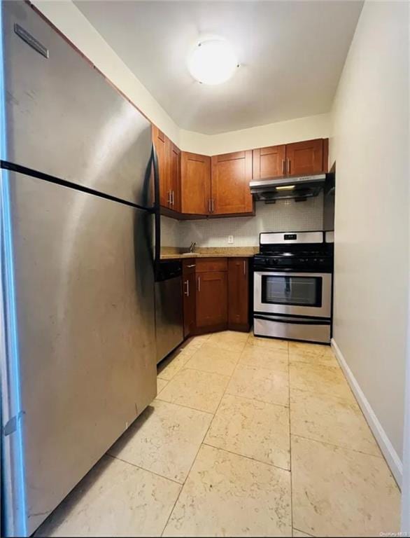 kitchen featuring stainless steel appliances