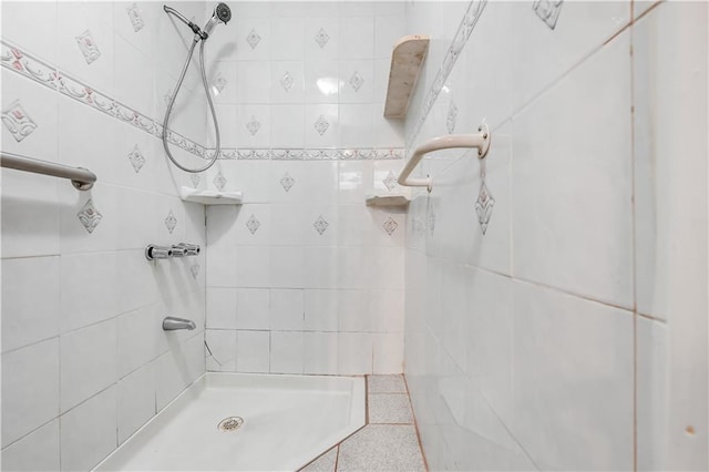 515 E 24th St, Brooklyn, NY 11210 - full bathroom with tile walls and a tile shower