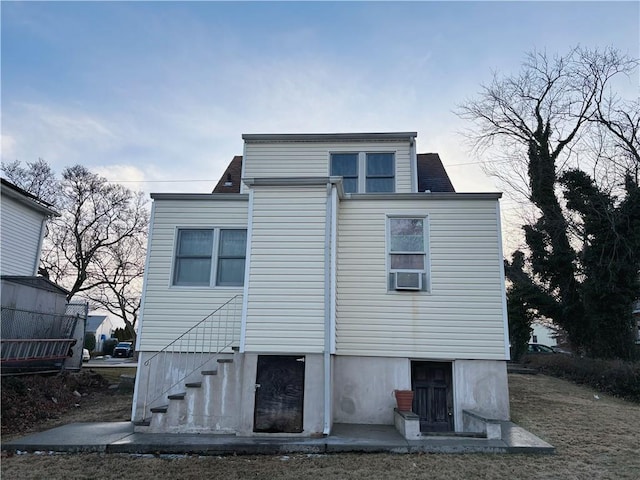 view of back of property