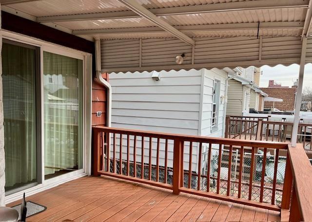 2156 Kimball St, Brooklyn, NY 11234 - view of wooden deck