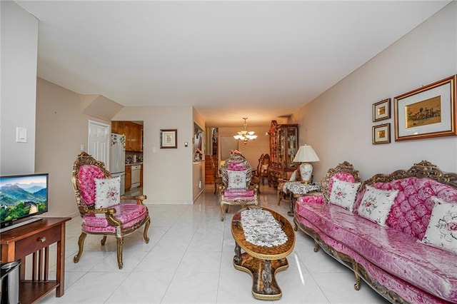 50 Bay 46th St, Brooklyn, NY 11214 - living area with a chandelier