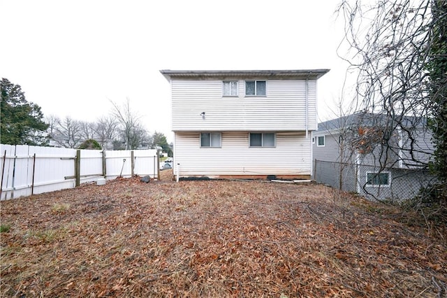 view of rear view of house