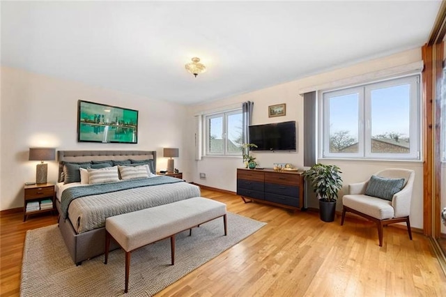 42 Narrows Rd S Unit 1, Staten Island, NY 10305 - bedroom featuring light wood-style floors and baseboards