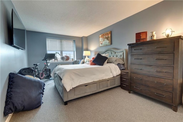 260 Bch 81st St Unit 4M, Rockaway Beach, NY 11693 - bedroom with light carpet and a textured ceiling