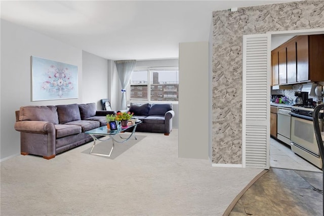 2930 W 5th St Unit 22G, Brooklyn, NY 11224 - living area featuring light carpet