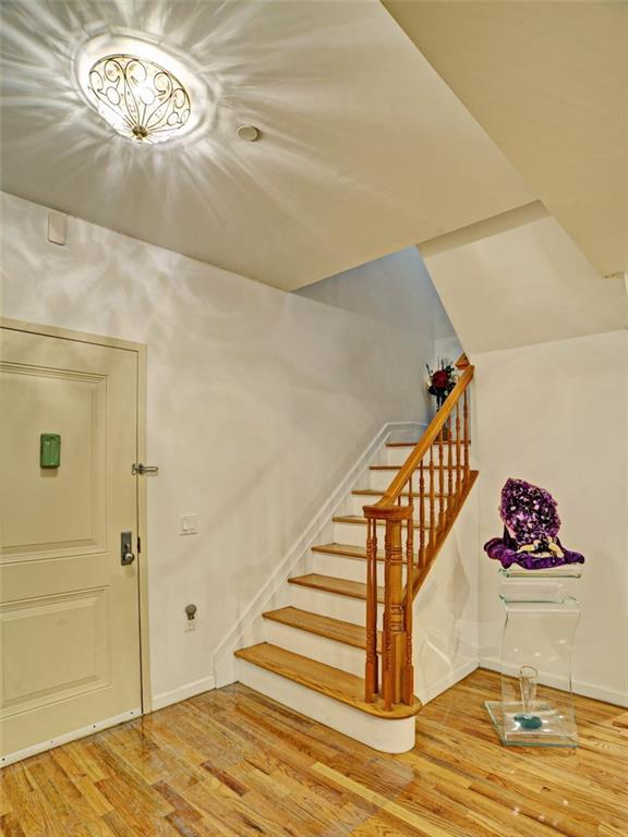 1740 W 4th St Unit 4C, Brooklyn, NY 11223 - stairway with wood finished floors