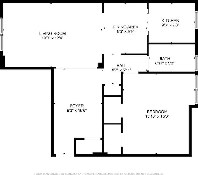 9707 4th Ave Unit 4W, Brooklyn, NY 11209 - view of room layout