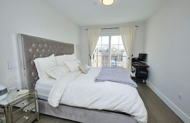97 Battery Ave Unit 3B, Brooklyn, NY 11209 - bedroom with wood finished floors and baseboards