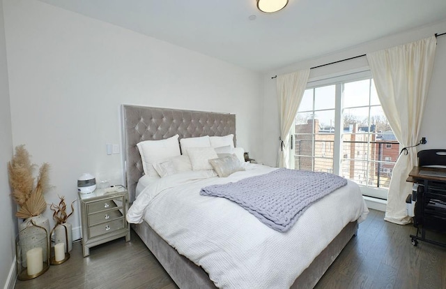 97 Battery Ave Unit 3B, Brooklyn, NY 11209 - bedroom featuring wood finished floors