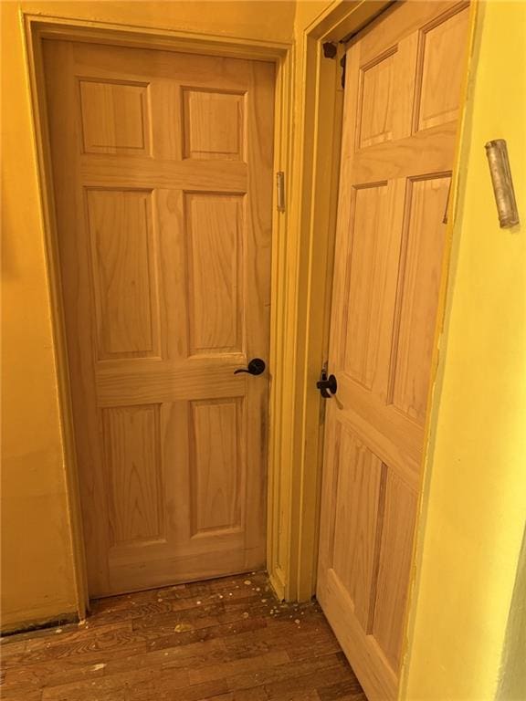 interior details featuring wood finished floors