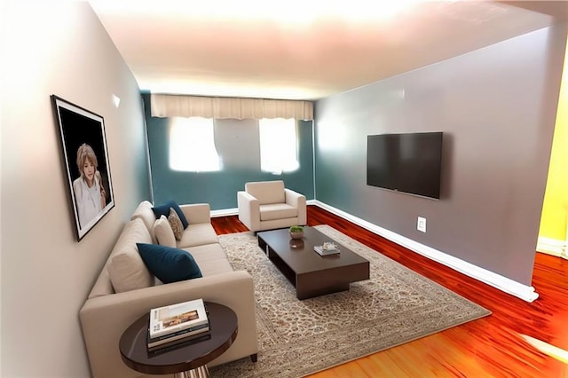 2229 Knapp St Unit 6D, Brooklyn, NY 11229 - living area with wood finished floors and baseboards