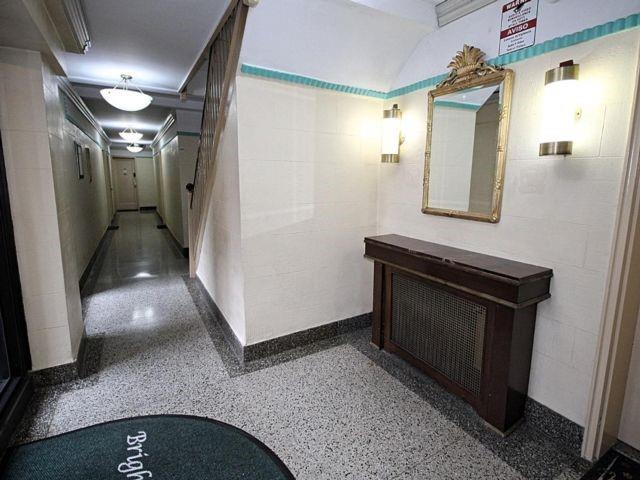2229 Knapp St Unit 6D, Brooklyn, NY 11229 - corridor with speckle patterned floor