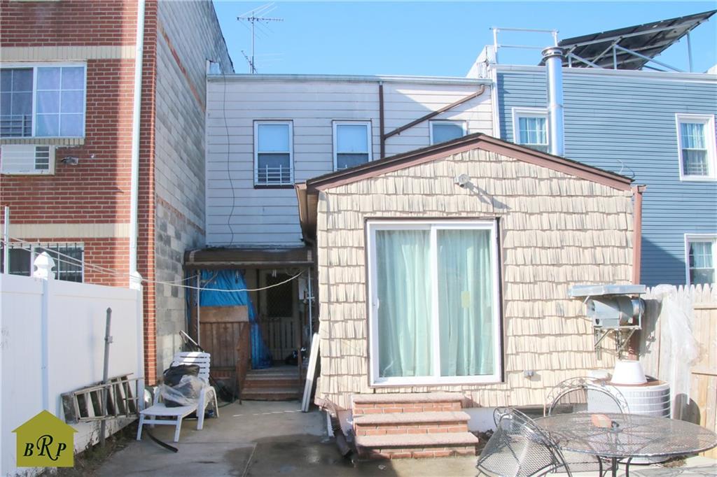 661 E 87th St, Brooklyn, NY 11236 - back of house featuring fence and entry steps