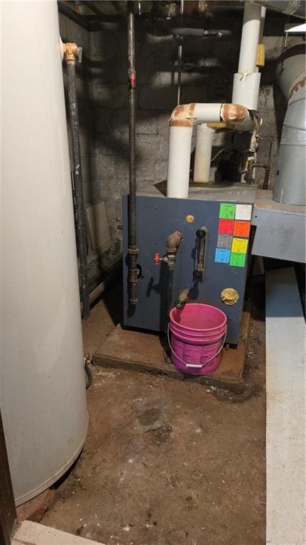 utilities with gas water heater