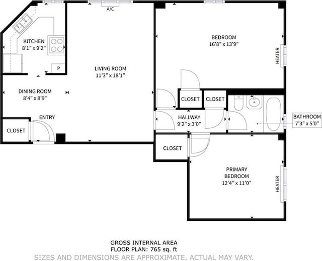 view of layout