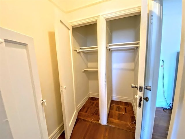 view of closet