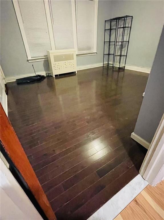 9 Corso Ct, Brooklyn, NY 11223 - detailed view of wood finished floors and baseboards