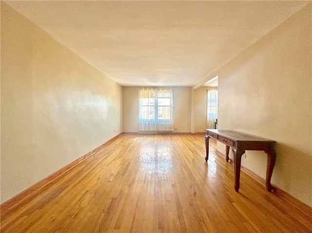 2665 Homecrest Ave Unit 6M, Brooklyn, NY 11235 - spare room featuring light wood finished floors and baseboards