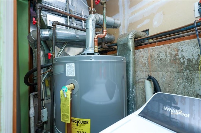 utilities featuring water heater