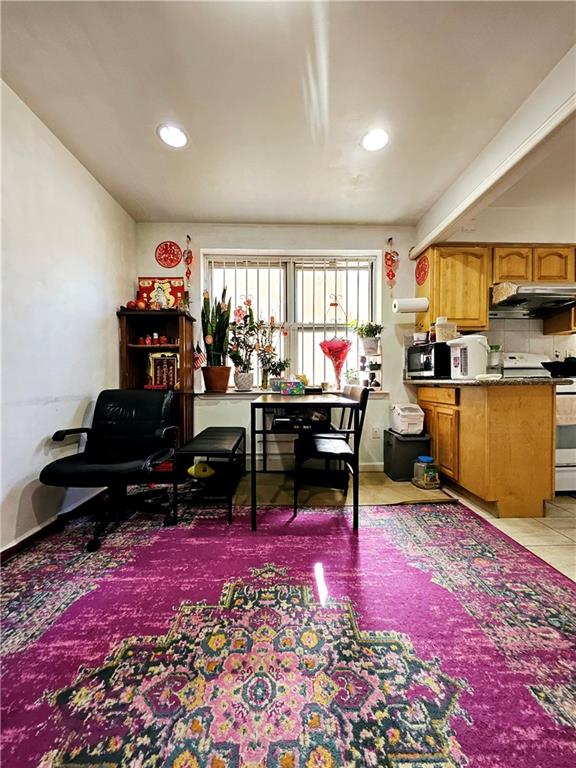 1820 73rd St Unit 1A, Brooklyn, NY 11214 - dining area featuring recessed lighting