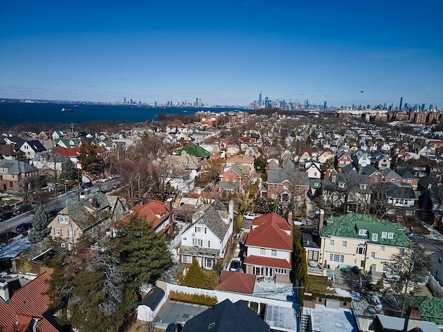 bird's eye view featuring a residential view