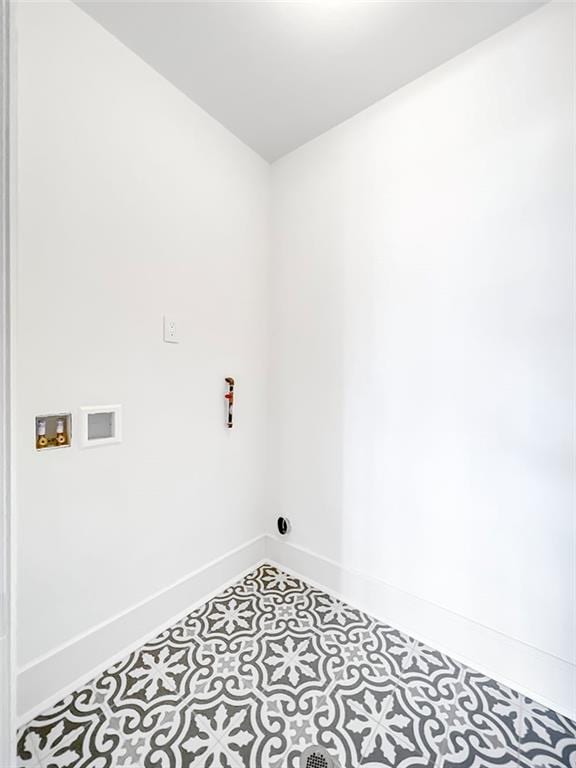 859 Lamont Ave, Staten Island, NY 10309 - washroom with baseboards and hookup for a washing machine
