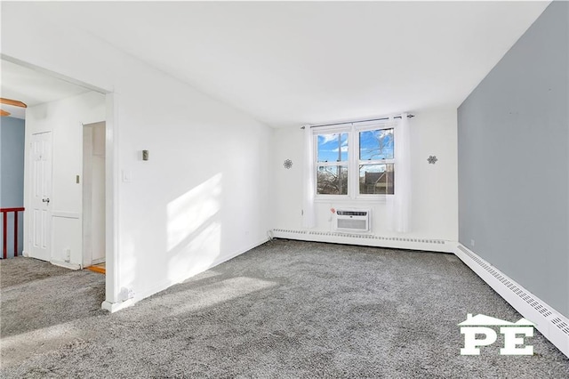 1722 E 55th St Unit 35F, Brooklyn, NY 11234 - spare room with carpet flooring, baseboard heating, and baseboards