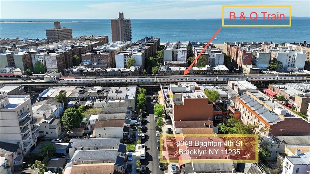 3048 Brighton 4th St, Brooklyn, NY 11235 - aerial view of a large body of water