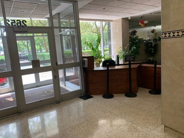2652 Cropsey Ave Unit 15K, Brooklyn, NY 11214 - reception area featuring a drop ceiling