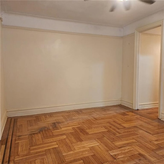 590 Parkside Ave Unit 2Be, Brooklyn, NY 11226 - unfurnished room with baseboards