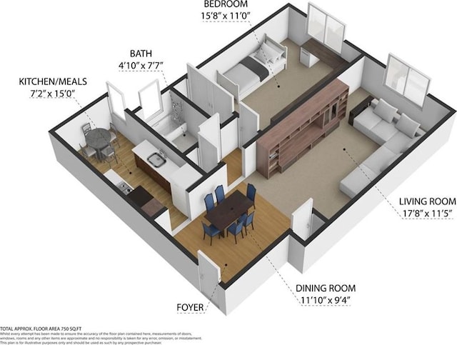 view of layout