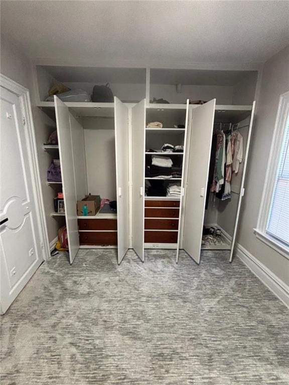 view of closet