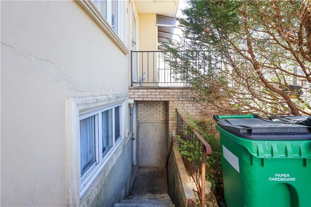 78 Townsend Ave, Staten Island, NY 10304 - view of property exterior with brick siding and stucco siding