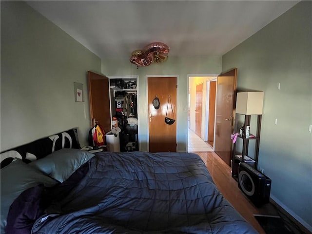 385 Douglass St Unit 3B, Brooklyn, NY 11217 - bedroom featuring wood finished floors and a closet