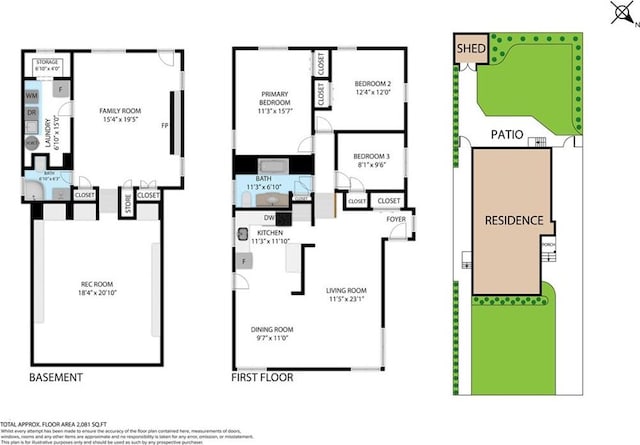 floor plan / room layout