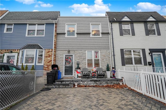 341 Hillman Ave, Staten Island, NY 10314 - townhome / multi-family property with stone siding