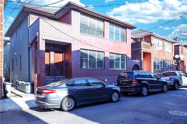 11 Brighton 10th Path, Brooklyn, NY 11235 - view of front facade with brick siding