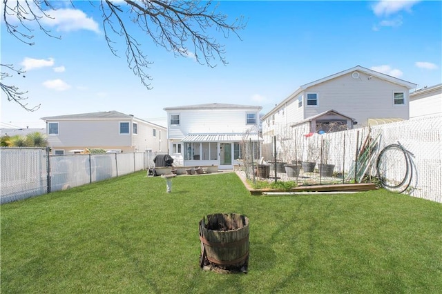 43 Fern Ave, Staten Island, NY 10308 - rear view of house with a sunroom