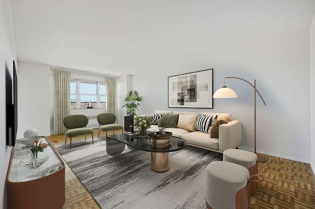 view of living room