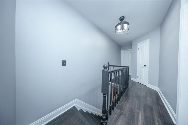 78 Darnell Ln, Staten Island, NY 10309 - stairs with baseboards and wood finished floors