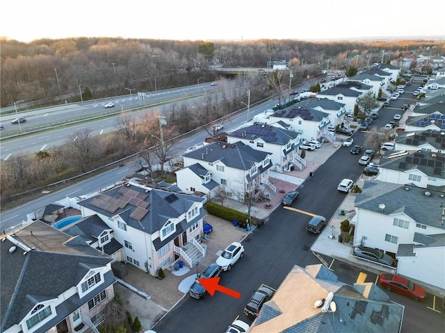 78 Darnell Ln, Staten Island, NY 10309 - drone / aerial view with a residential view