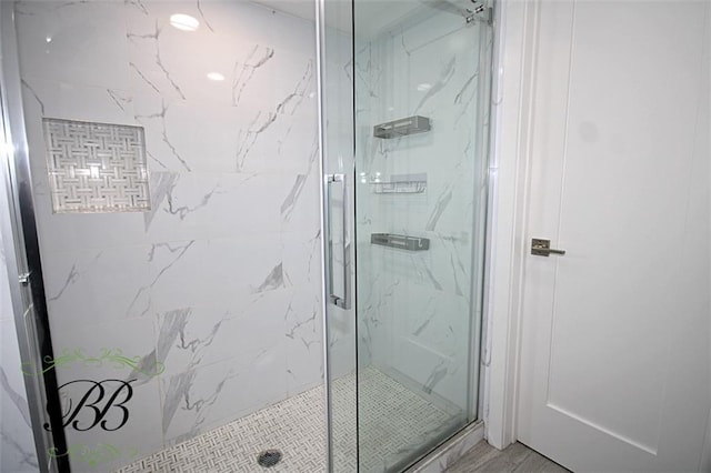 2070 Pearson St, Brooklyn, NY 11234 - bathroom featuring a marble finish shower