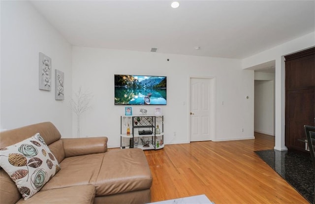 2841 Ford St Unit 1R, Brooklyn, NY 11235 - living area featuring light wood-type flooring and baseboards