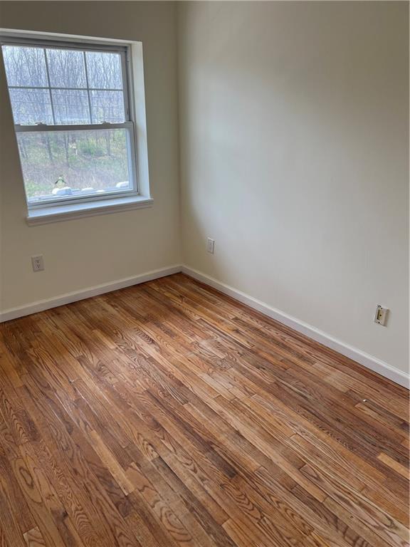 1391 Stanley Ave, East New York, NY 11208 - empty room featuring wood finished floors and baseboards