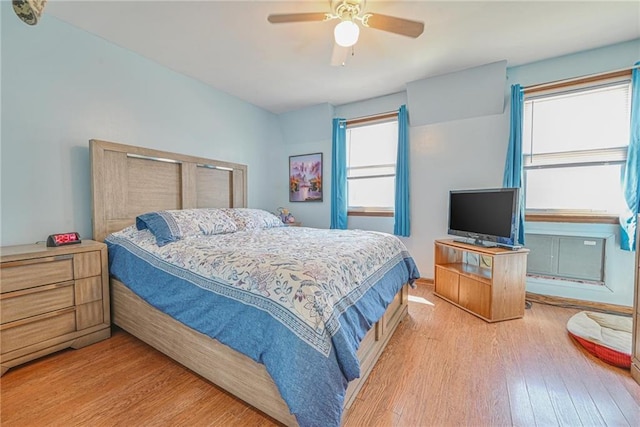 1655 72nd St, Brooklyn, NY 11204 - bedroom featuring light wood finished floors and ceiling fan